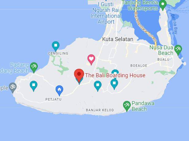 The Bali Boarding House - Google Maps